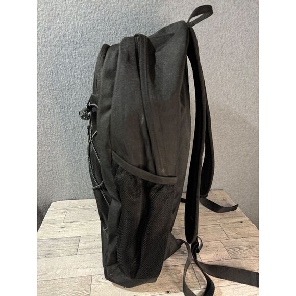 Converse CO Accessories Transition Unisex Jet-Black Zipper Backpack Bag CVVB14 - Picture 10 of 13